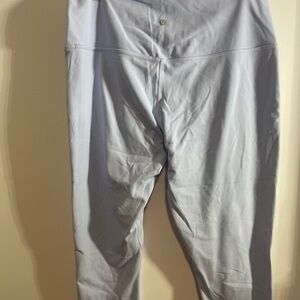 lululemon athletica Light Gray Leggings